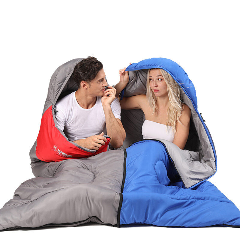Miniatura: Saco de dormir poliéster y algodón hueco 2kg, impermeable para camping