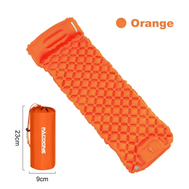 Miniatura: Colchón inflable PACOONE para camping, esterilla ligera y portátil