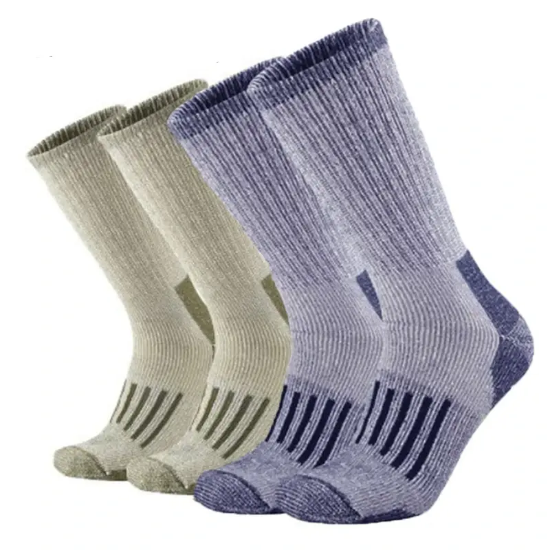 Miniatura: Calcetines 80% lana merino unisex, térmicos y gruesos para senderismo