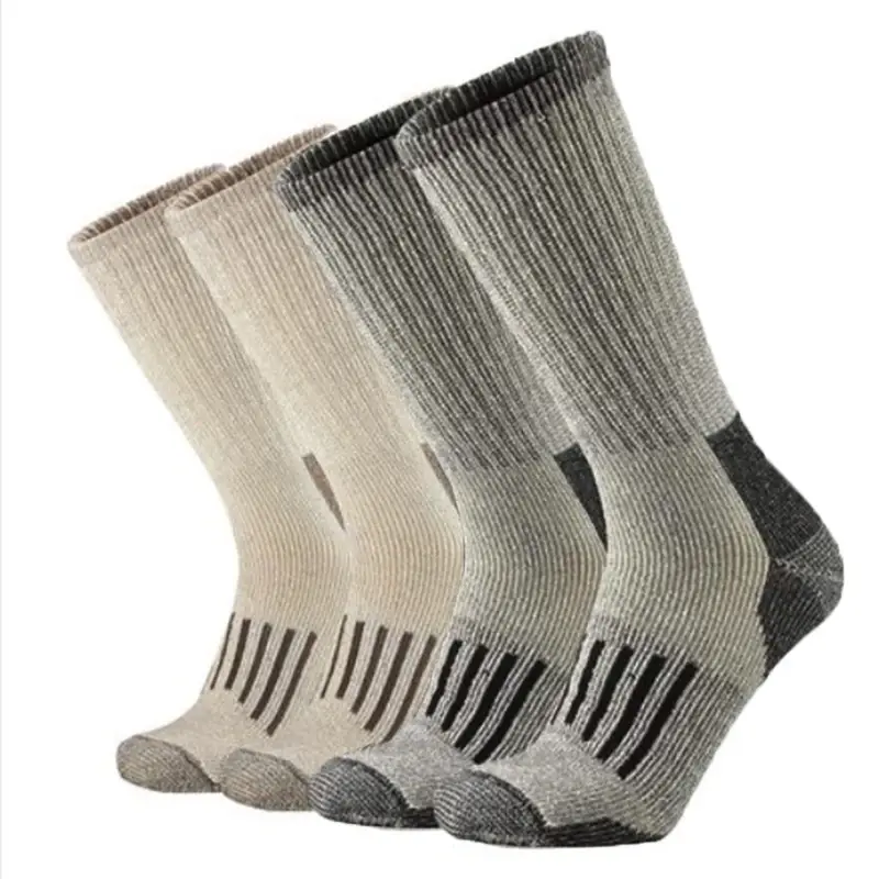 Miniatura: Calcetines 80% lana merino unisex, térmicos y gruesos para senderismo