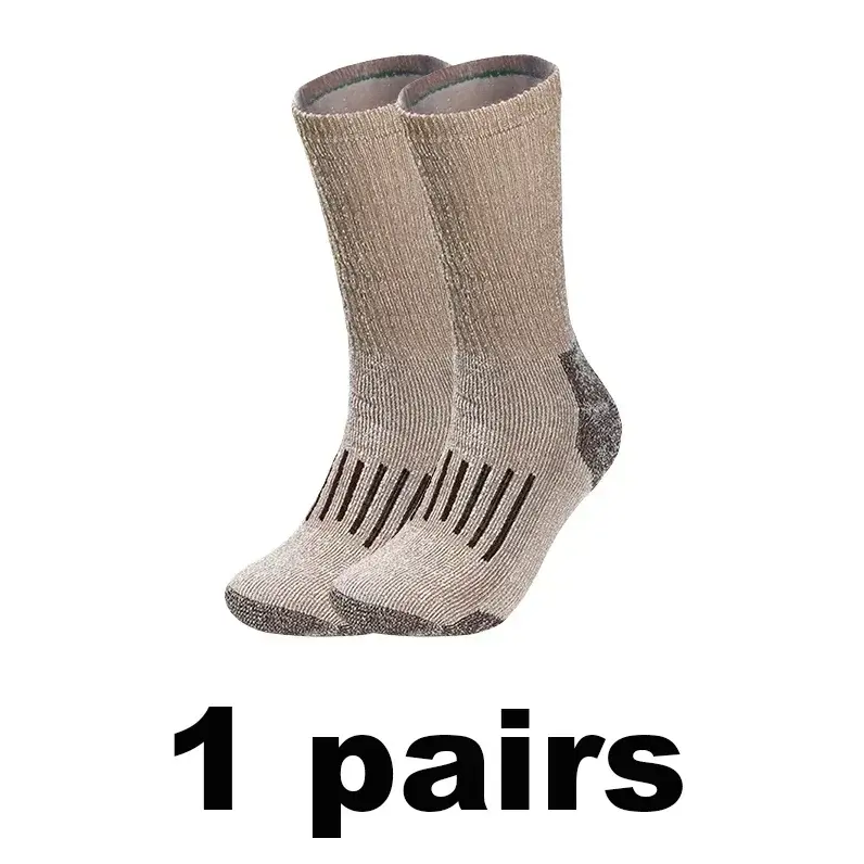 Miniatura: Pairs Merino Wool Socks Men's Autumn Winter