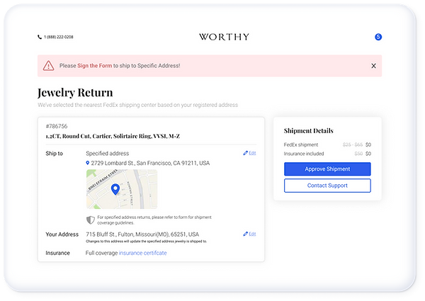 specific address desktop