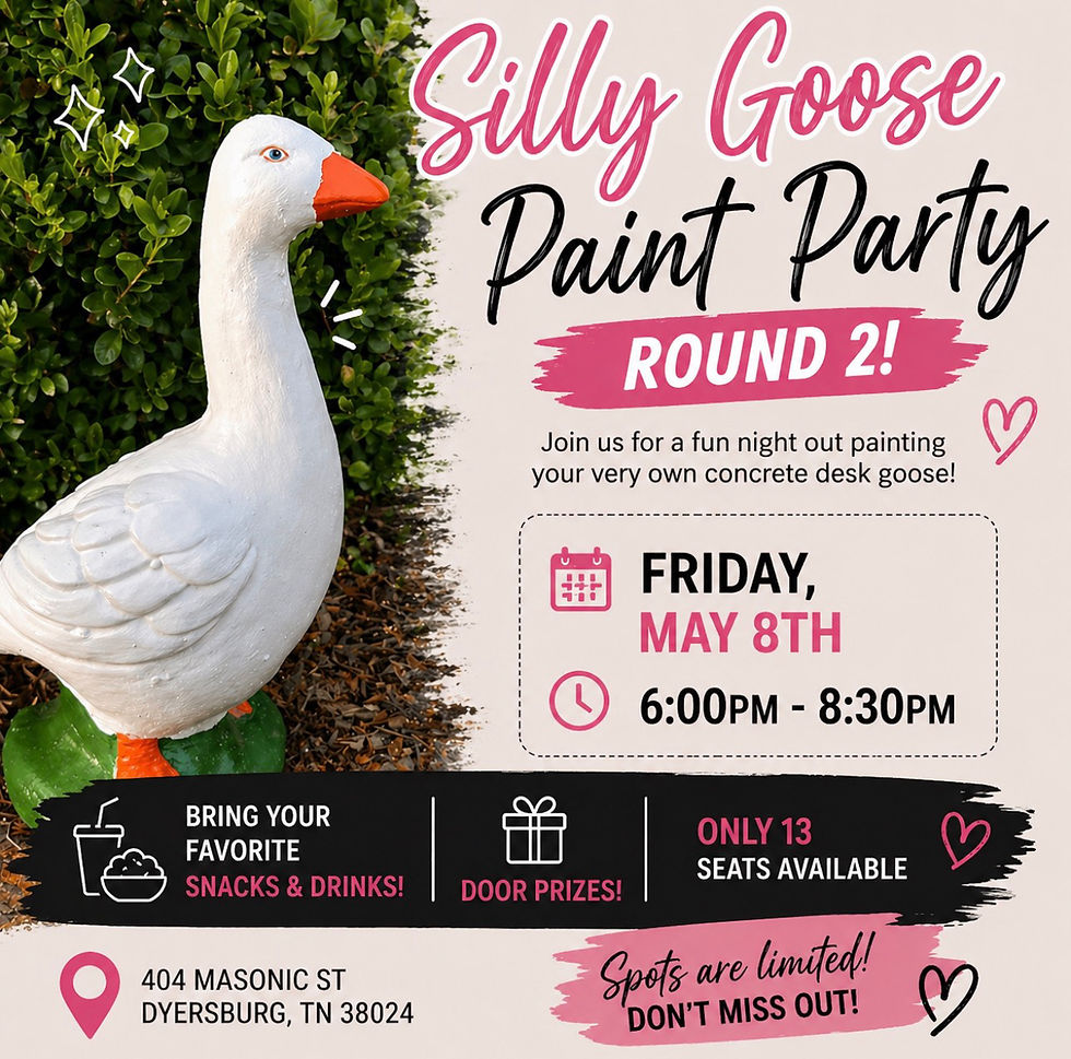 Silly Goose Paint Party Round 2
