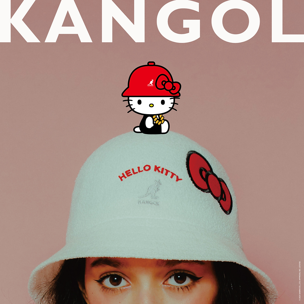 KANGOL x HELLO KITTY IS THE GOOD QUALITY ANIME MERCH DROP NOBODY SAW COMING