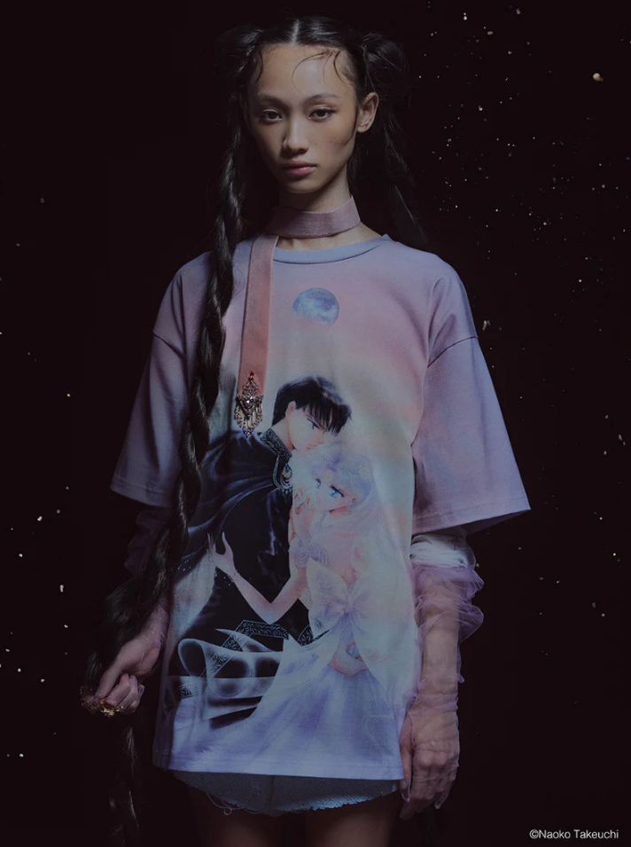 Sailor Moon x Tanaka Daisuke: Crystal-Adorned Basics for Adults