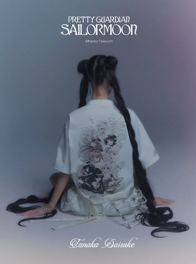 Sailor Moon x Tanaka Daisuke: Crystal-Adorned Basics for Adults