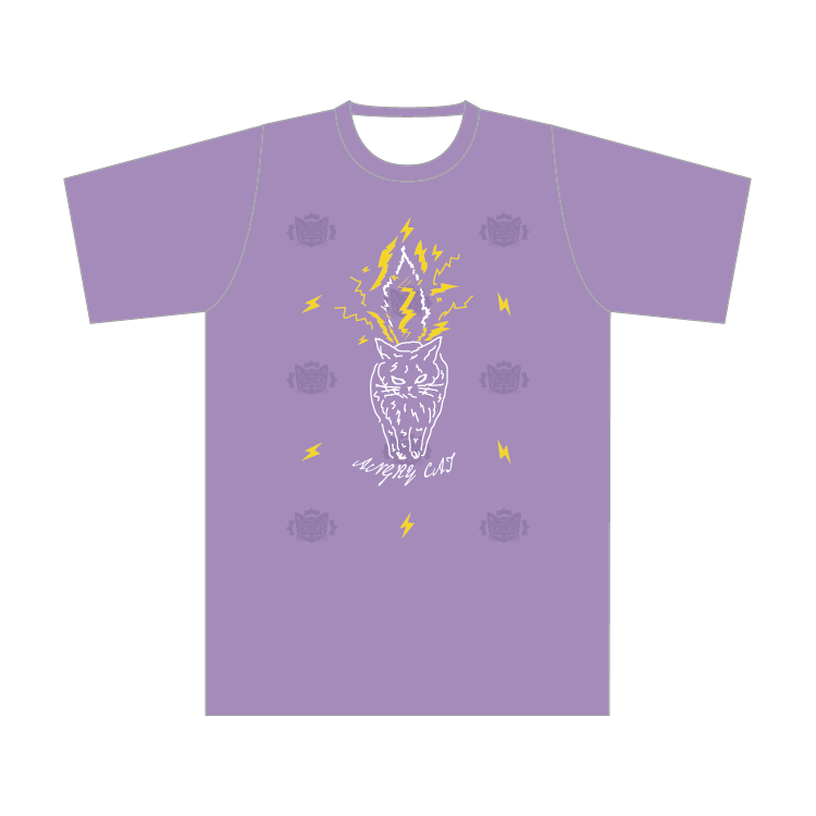 サムネイル： ビリビリ猫Tシャツ