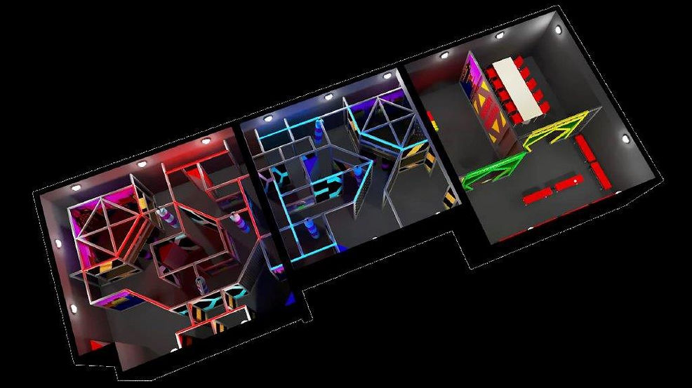Absolutely Laser Maidenehad arena layout