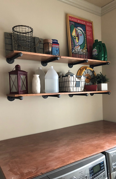 Laundry Room Shelving