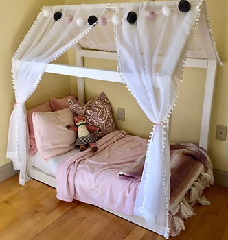 DIY Toddler House Bed