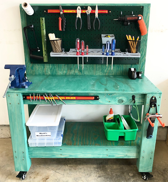 DIY Kid's Workbench