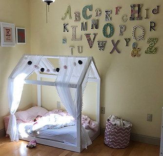 DIY Toddler House Bed