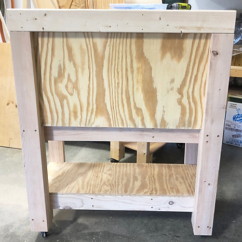 DIY Kid's Workbench