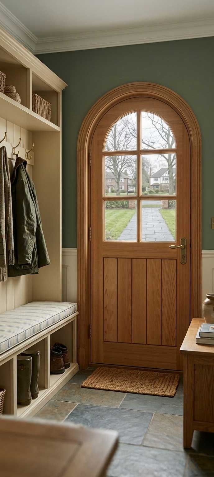 Pattern #540 (Round Top) in Cedar