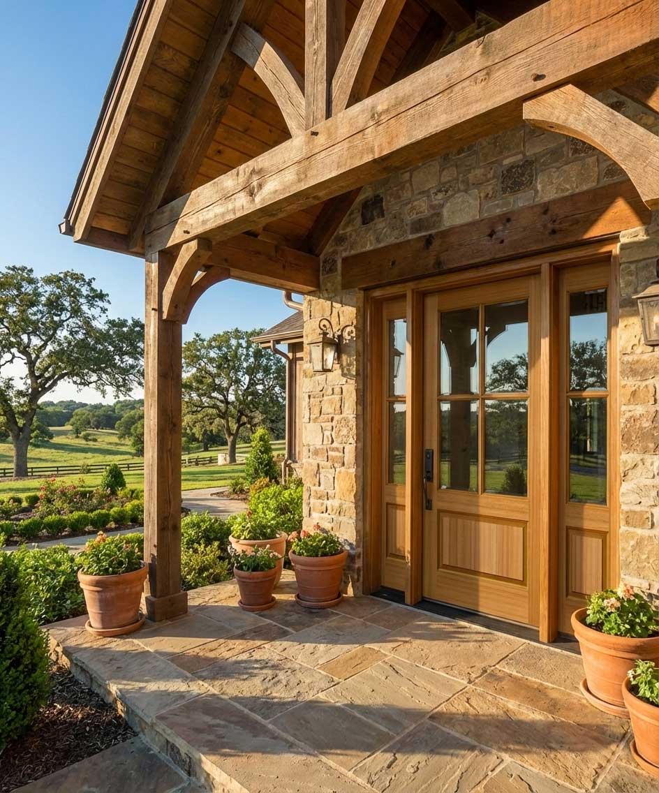 Pattern #130 with Pattern #130SL Sidelites in Cedar