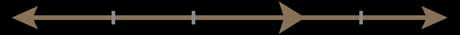 Decorative horizontal line with arrowheads and tick marks