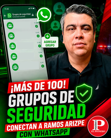 Crecen grupos de seguridad por WhatsApp en Ramos Arizpe previo a elecciones