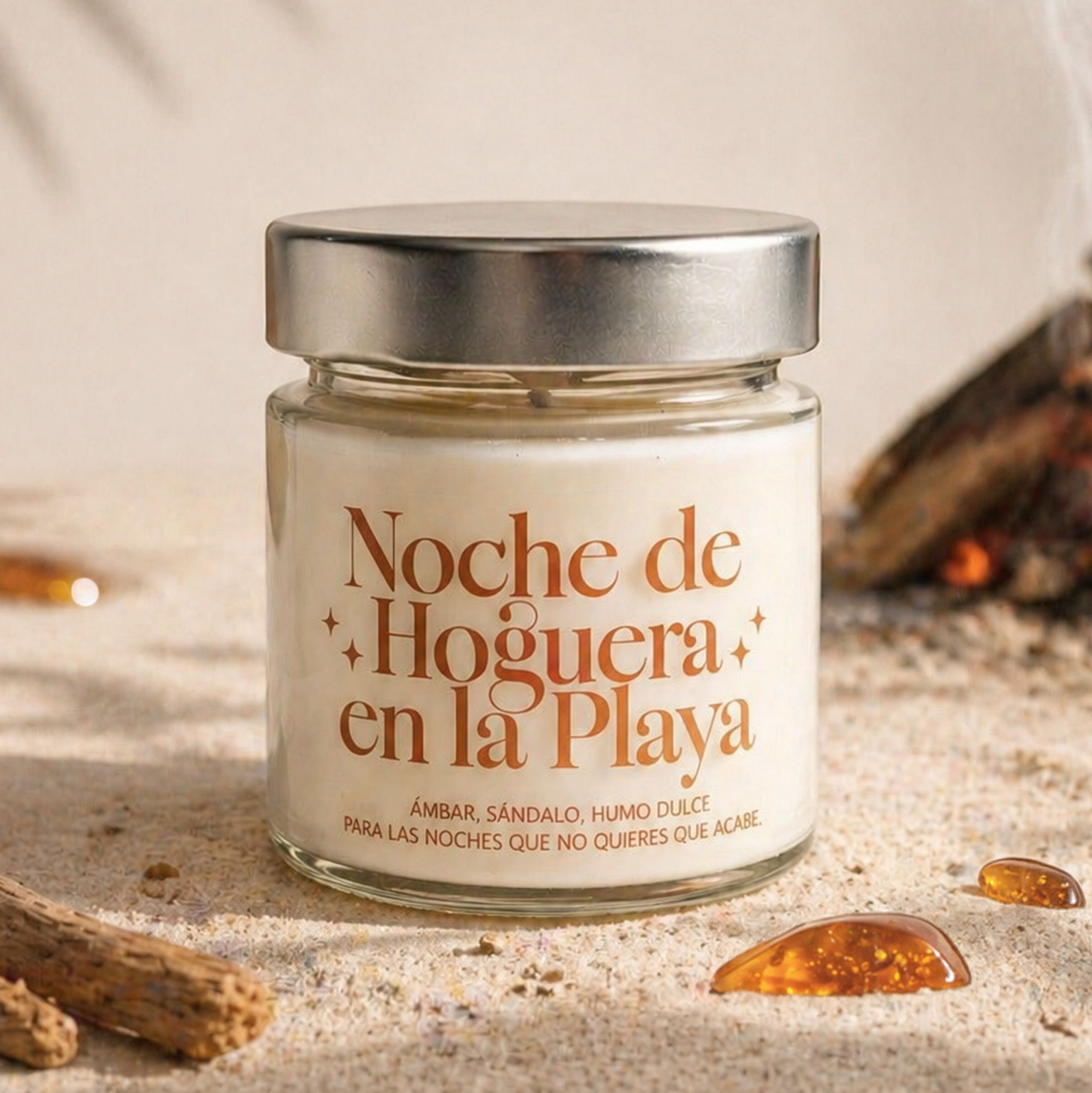 Vela aromática - Noche de Hoguera en la Playa