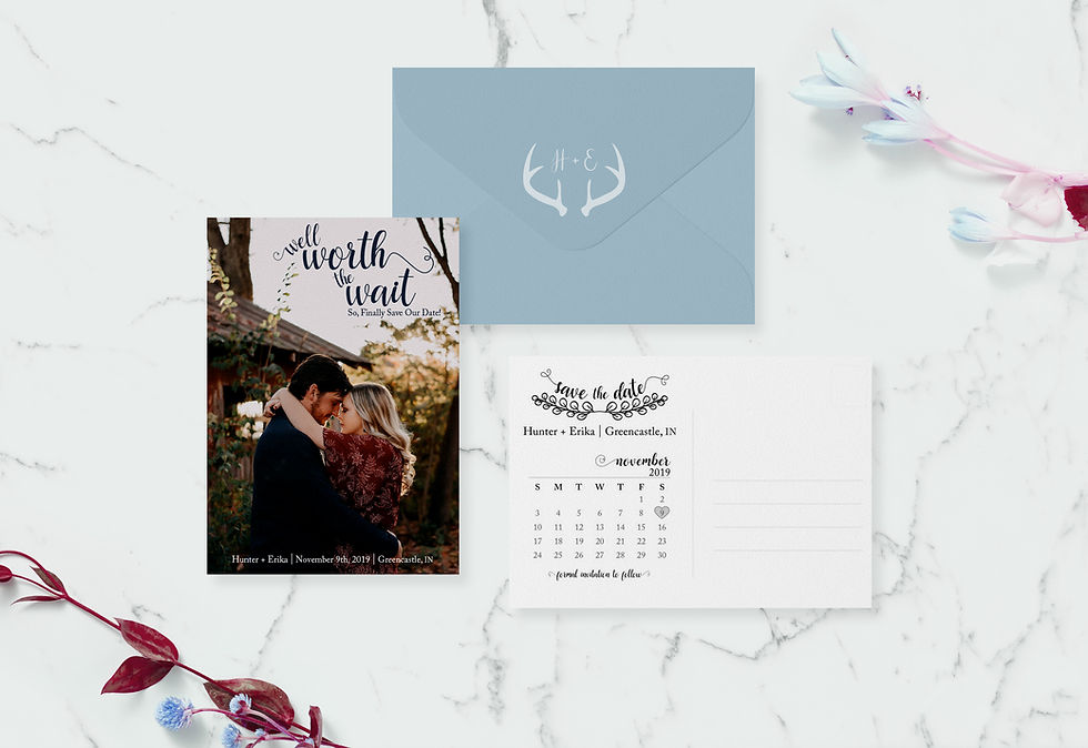 Hunter + Erika Save the Dates