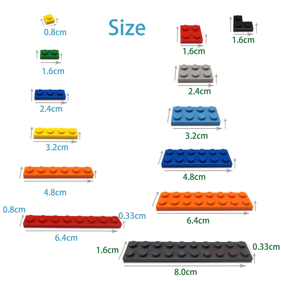Miniatura: 600pcs DIY Building Blocks Thin Figures Bricks Lamp 12Colors Educational Creativ