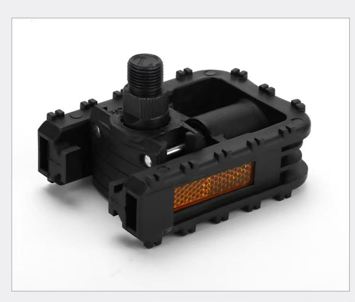 Bicycle Platform Pedals Non-slip Bicycle Pedal Footboard with Reflector Riding A
