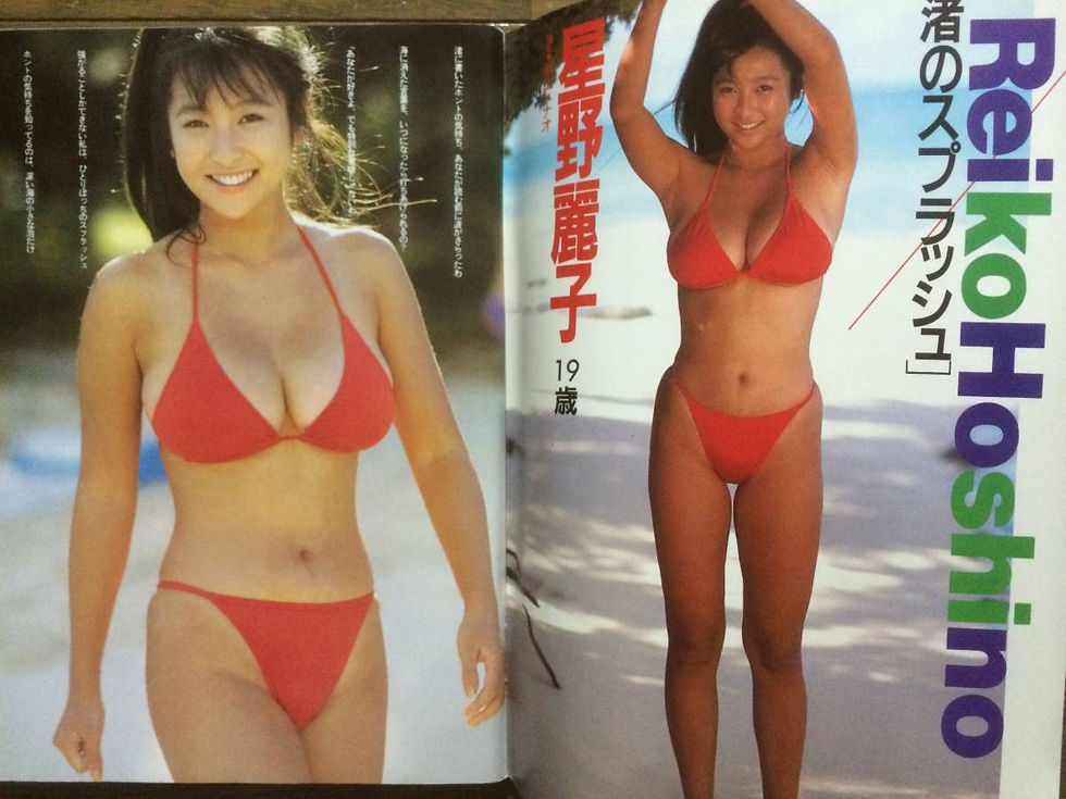 巨乳グラドルかとうれいこ(星野麗子)