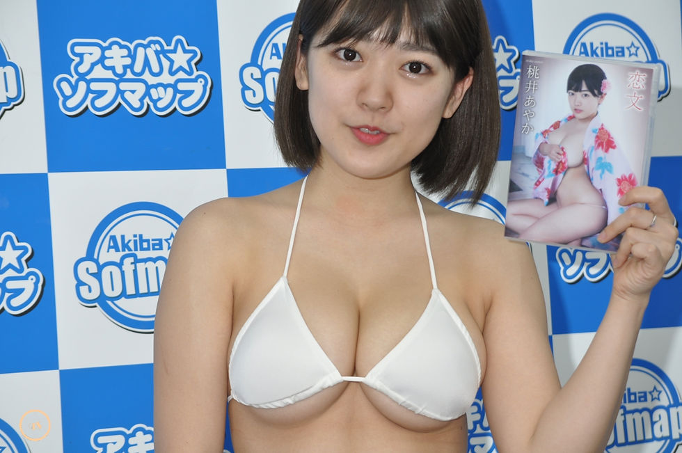 巨乳Gカップグラドル桃井あやか『恋文/㈱スパイスビジュアル』DVD発売記念イベント (1)