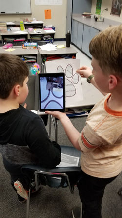 Augmented Reality using Aurasma.