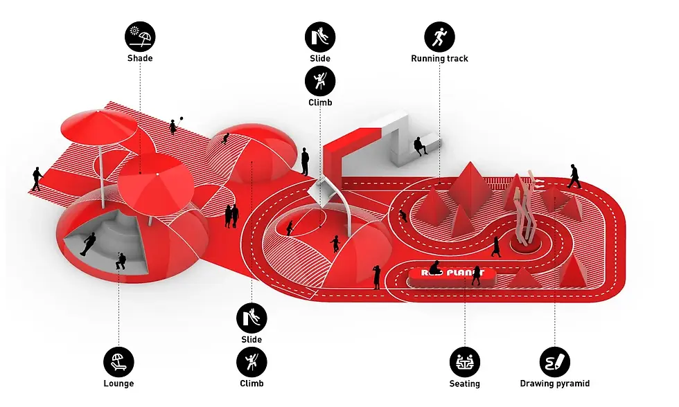 The Red Planet, Life Hub | Daning Lu | Shanghai, China, © 100architects