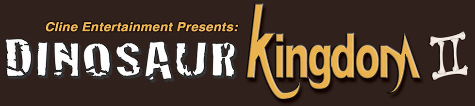 Dinosaur Kingdom II logo title