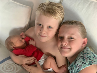 Our Obstetrician missed the birth!