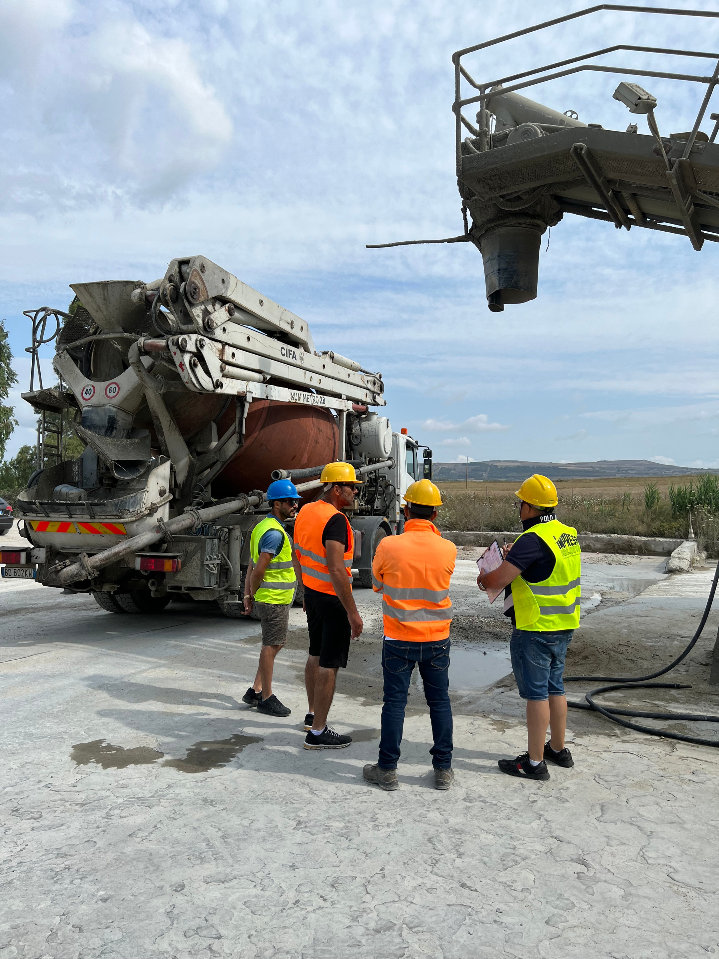 Aggiornamento pompe calcestruzzo