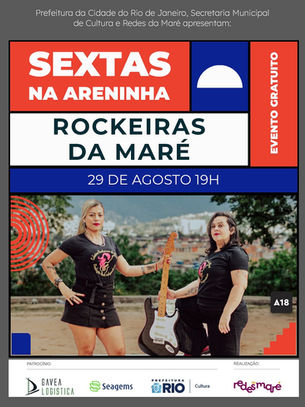 Muito Hardcore e atitude feminina na Maré: Sextas na Areninha recebe Skorno e Nosunnydayz
