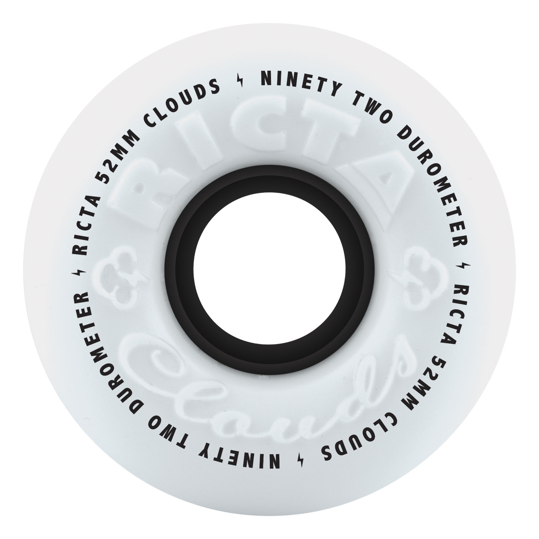 Ricta Wheels 52mm Clouds black 92a