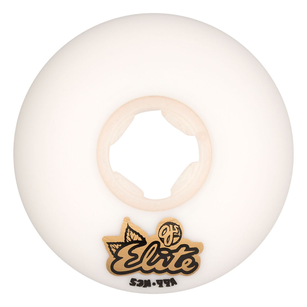 Thumbnail: OJ Wheels 53mm Gold Street Razors Elite White EZ EDGE 99a