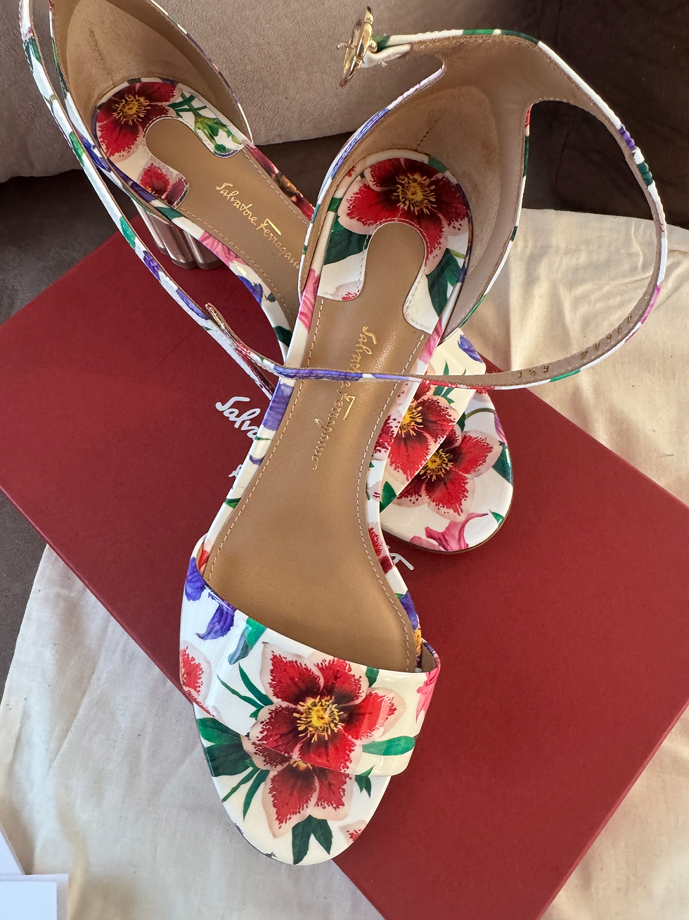 Thumbnail: Salvatore Ferragamo Eraclea 6 1/2 authentic brand new 