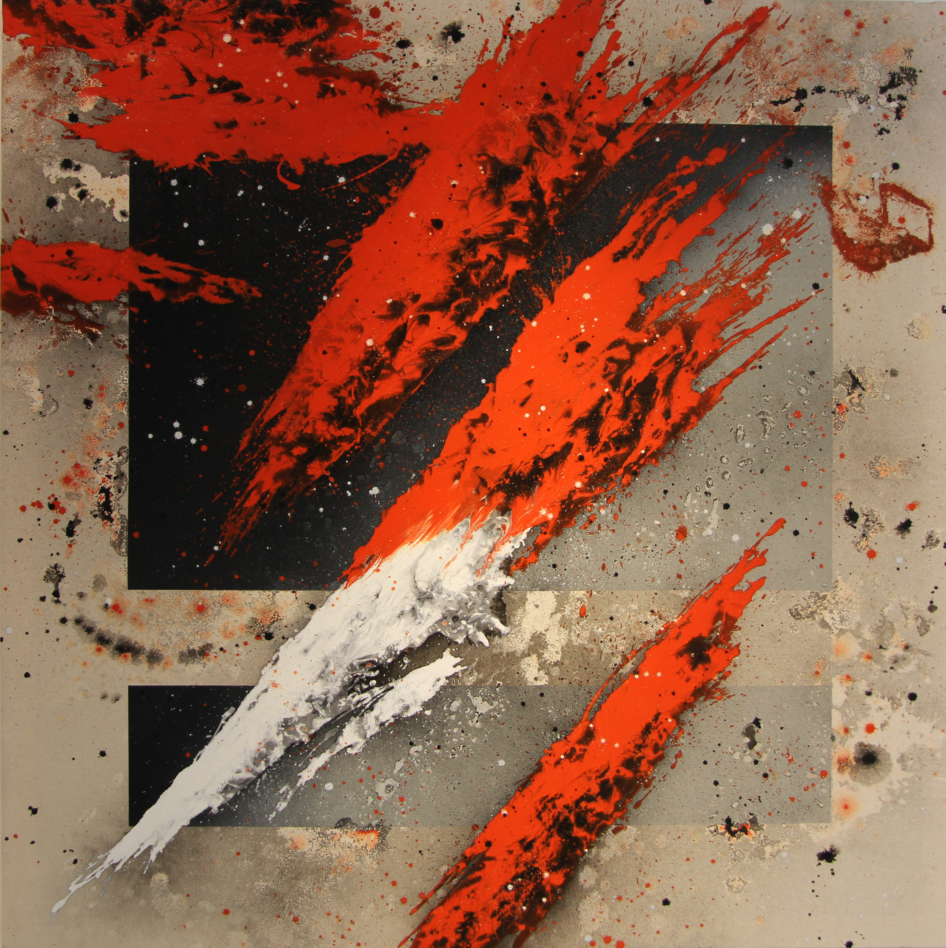 Crucifixion sobre planos I, 2004