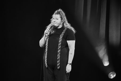Coco Belliveau sur scène pour son spectacle Cocologie