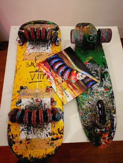 Elena Mildner Skateboard Art Vernissage 