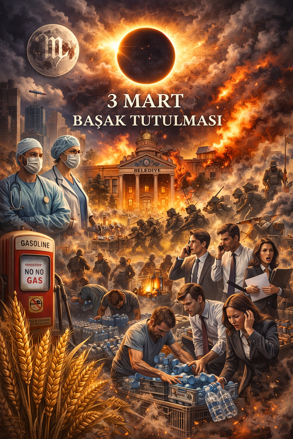 3 MART BAŞAK’TA AY TUTULMASI