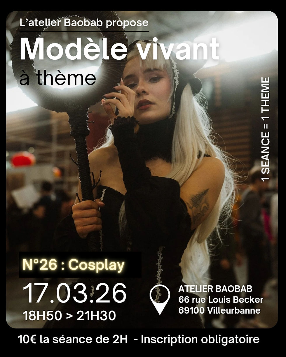 Modèle vivant - Thème : Cosplay