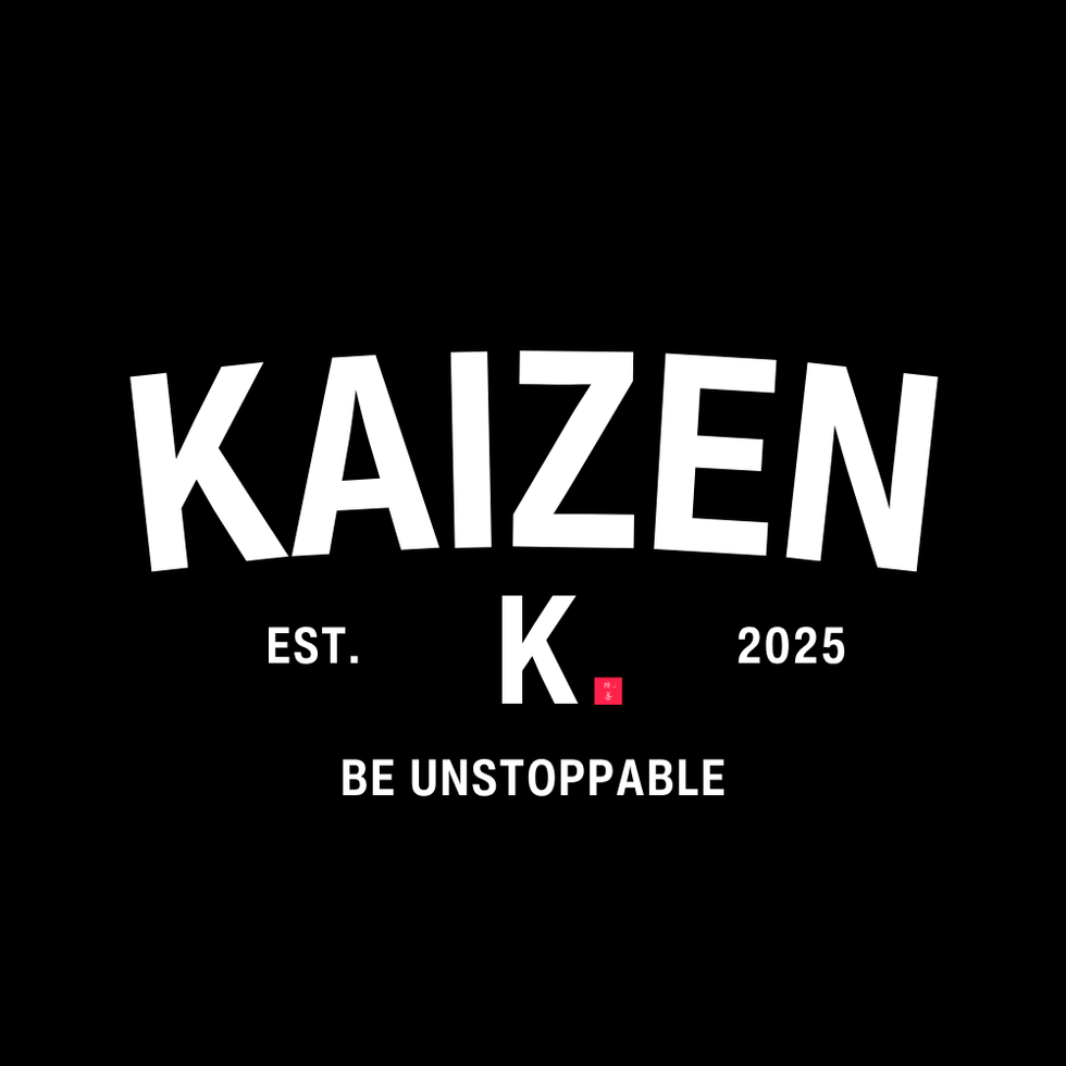Kaizen origins logo black
