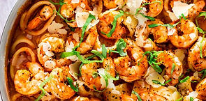 cajun-shrimp-with-tomato-alfredo-pasta
