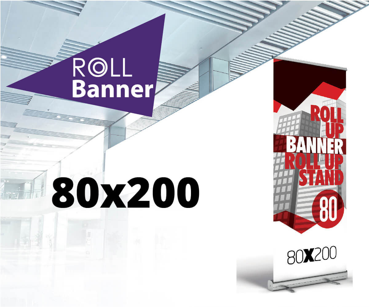 Roll Banner Strong 80x200 cm
