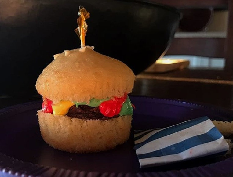 Hamburgers? Made with Brownies?