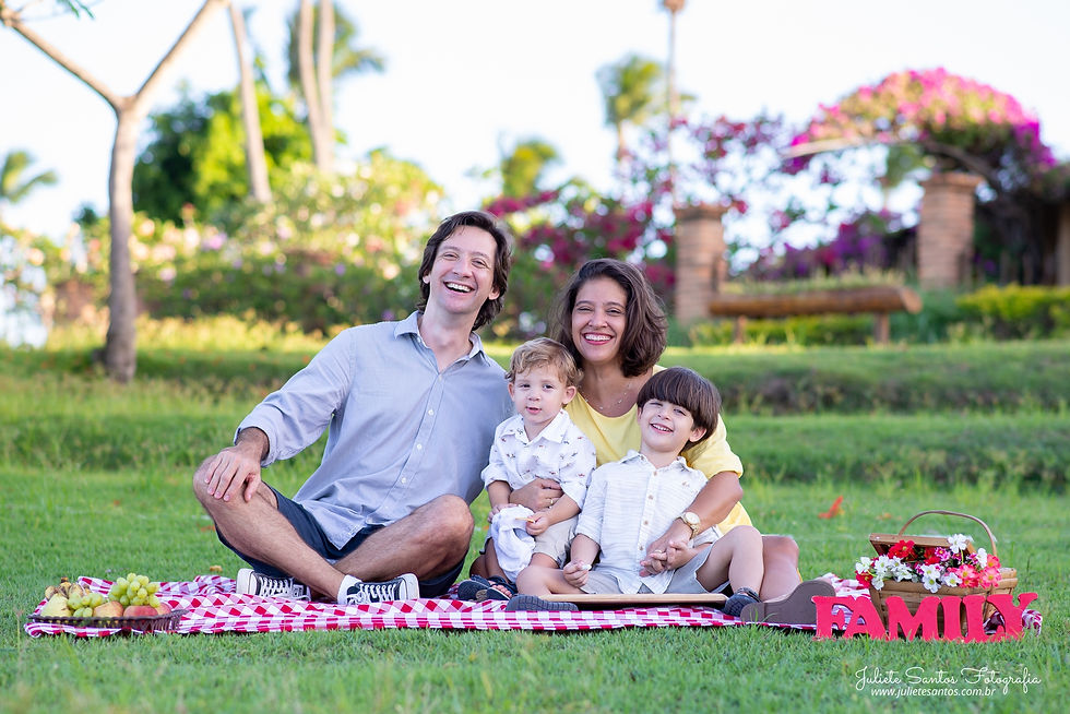 Ensaio de Família  - Fazenda Fiore