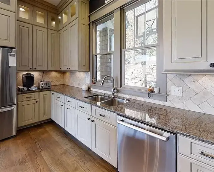 Owl Creek - Before - Luxury home remodel by TwinBrother Builders, featuring modern design and high-end finishes in Asheville, NC.
