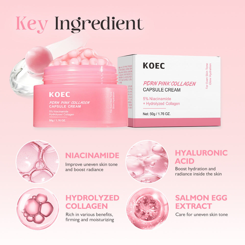KOEC PDRN Pink Collagen Capsule Cream (50g)