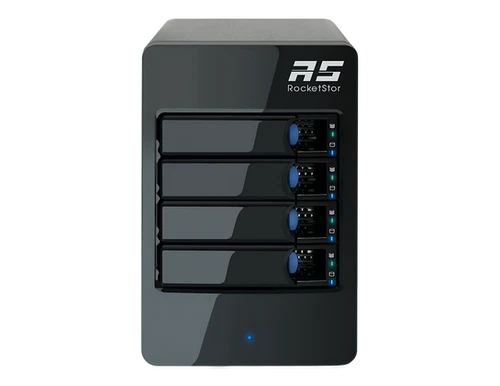 HighPoint(ハイポイント) ストレージ拡張エンクロージャー 4ベイ Mini-SAS タワー型 RocketStor 6414S Amazon.co.jp: High Point Highpoint 4ベイRAID5ストレージ