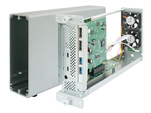 【ジャンク扱い】HighPoint RocketStor 6661A-mSAS3 HighPoint RocketStor 6661A Thunderbolt 3 storage enclosure